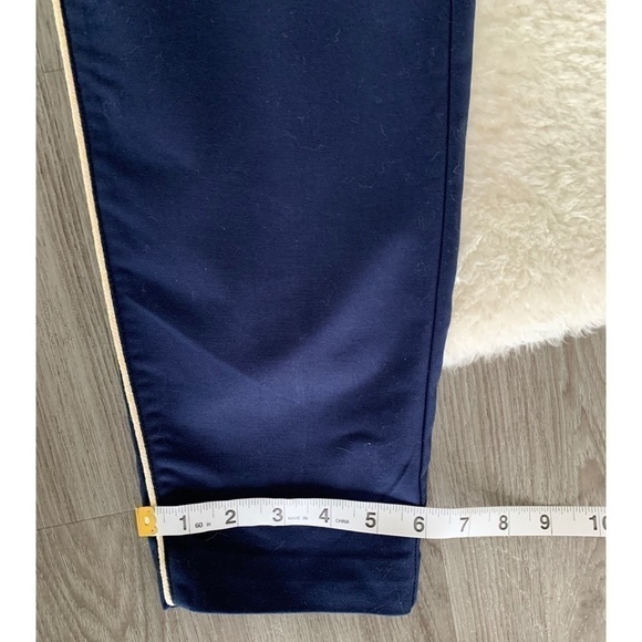 VINEYARD Vines Nautical Tuxedo Ankle Pants Blue Size 4 - Picture 12 of 14